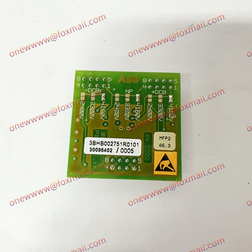 ABB XVC722AE101 3BHB002751R0101 Control Board Card Module Details Introduction