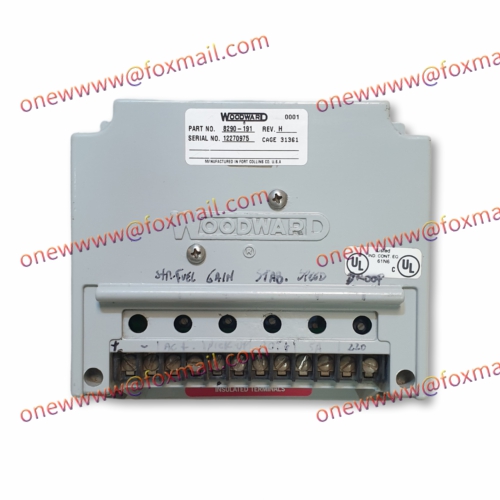 Woodward 8290191 Speed Controller